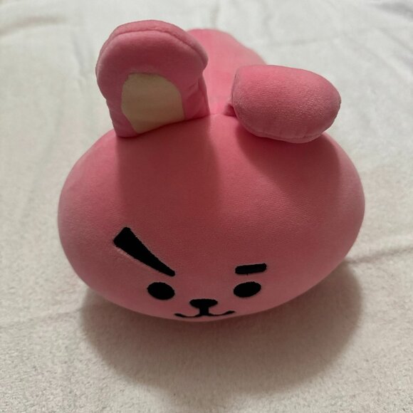 BT21 Cooky Cushion Stuffed Pillow, Pink - Picture 1 of 3